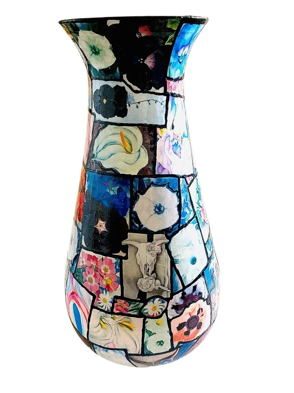 Decorative Multicolor Mosaic Ceramic Vase - Brand